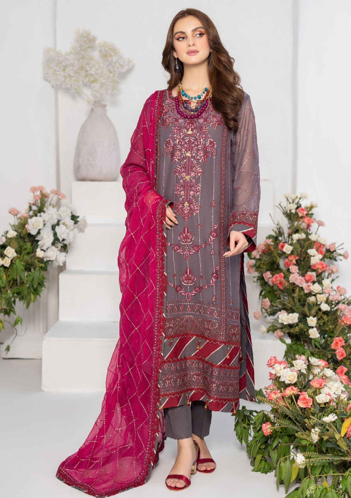 Formal Collection - Strawberry - Noor-e-Jahan - SN24#01