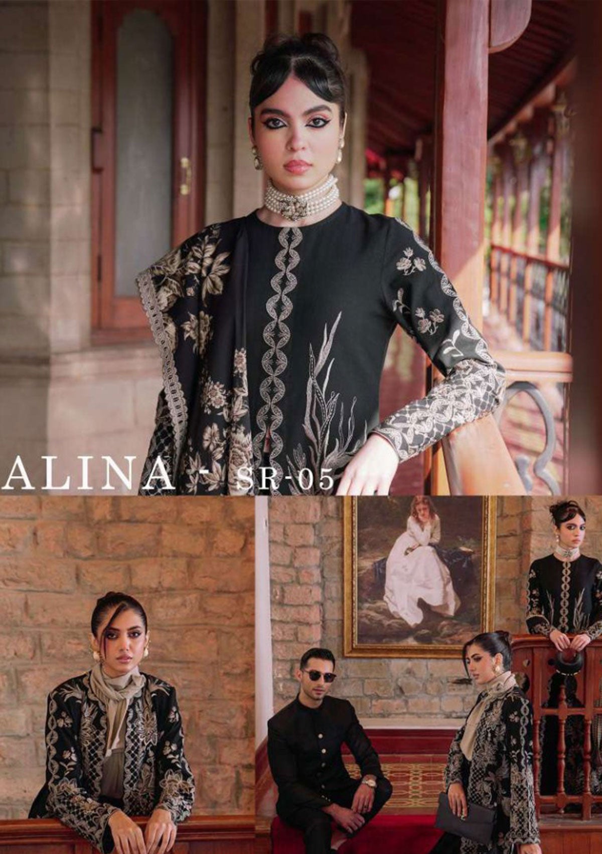 Winter Collection - Saira Rizwan - Unstitched - SR23#05 - Salina