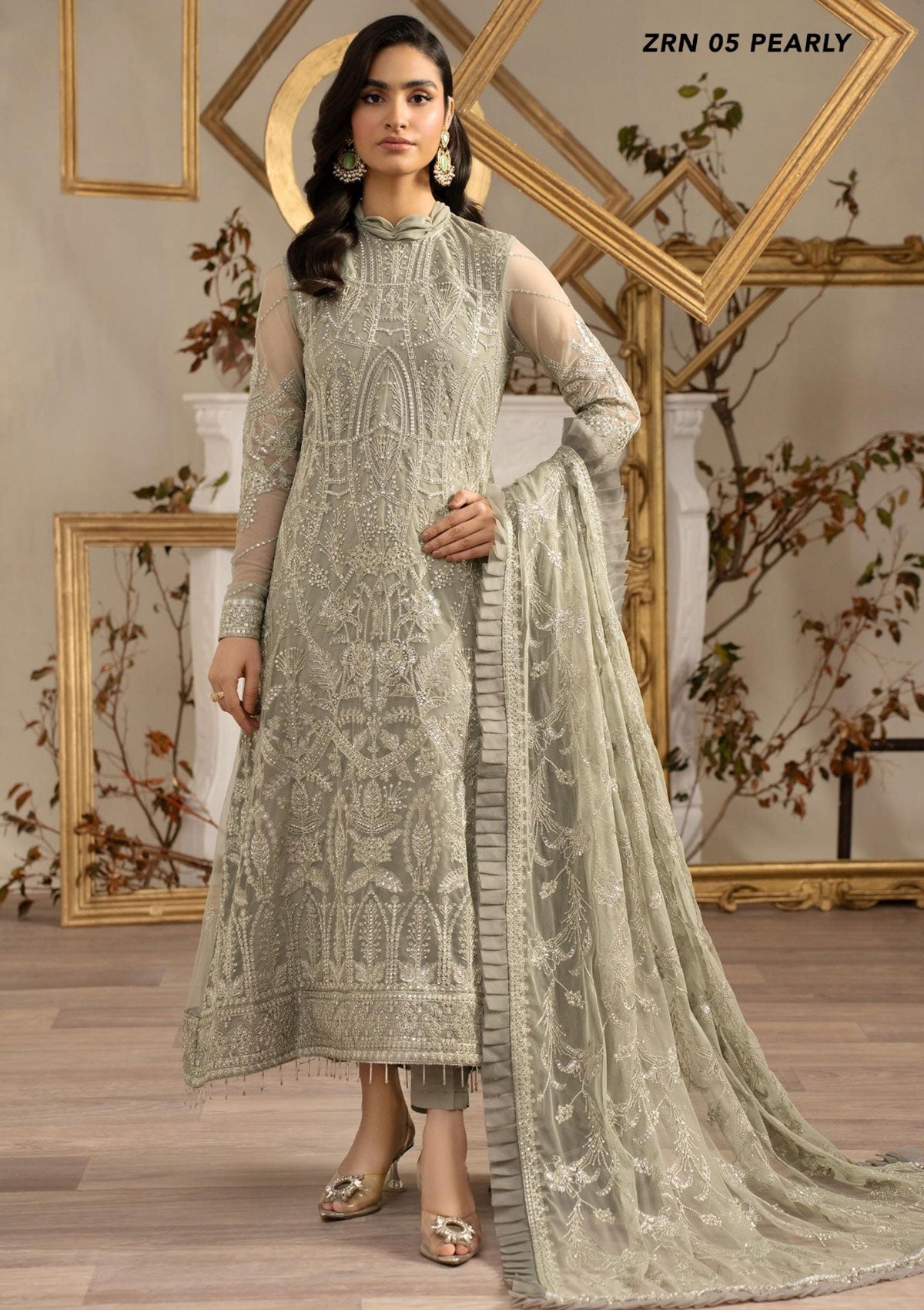 Formal Collection - Zarif - Naqsh - Festive - ZRN#05 - Pearly