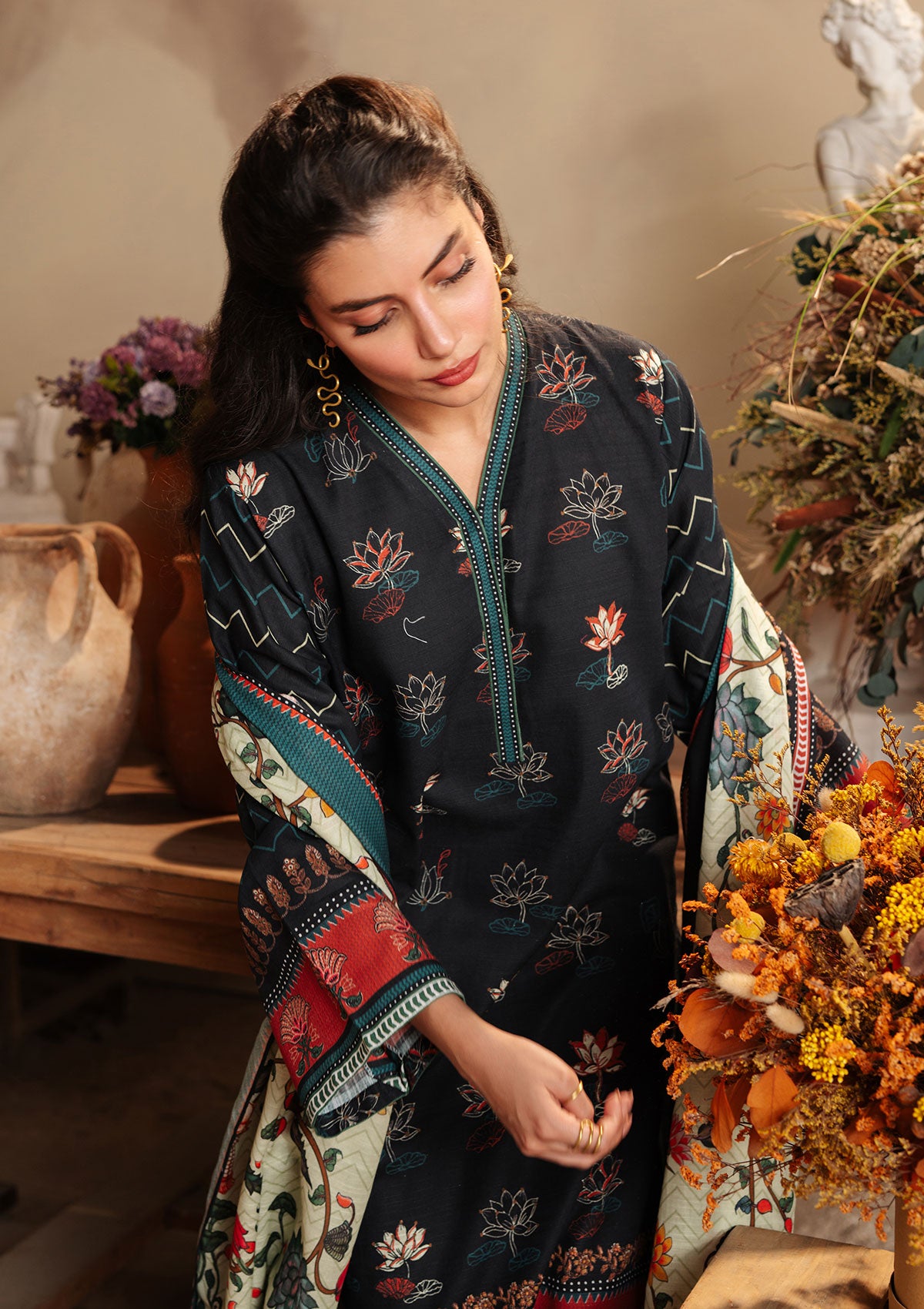 Winter Collection - Sahar - Printed Khaddar - D#05