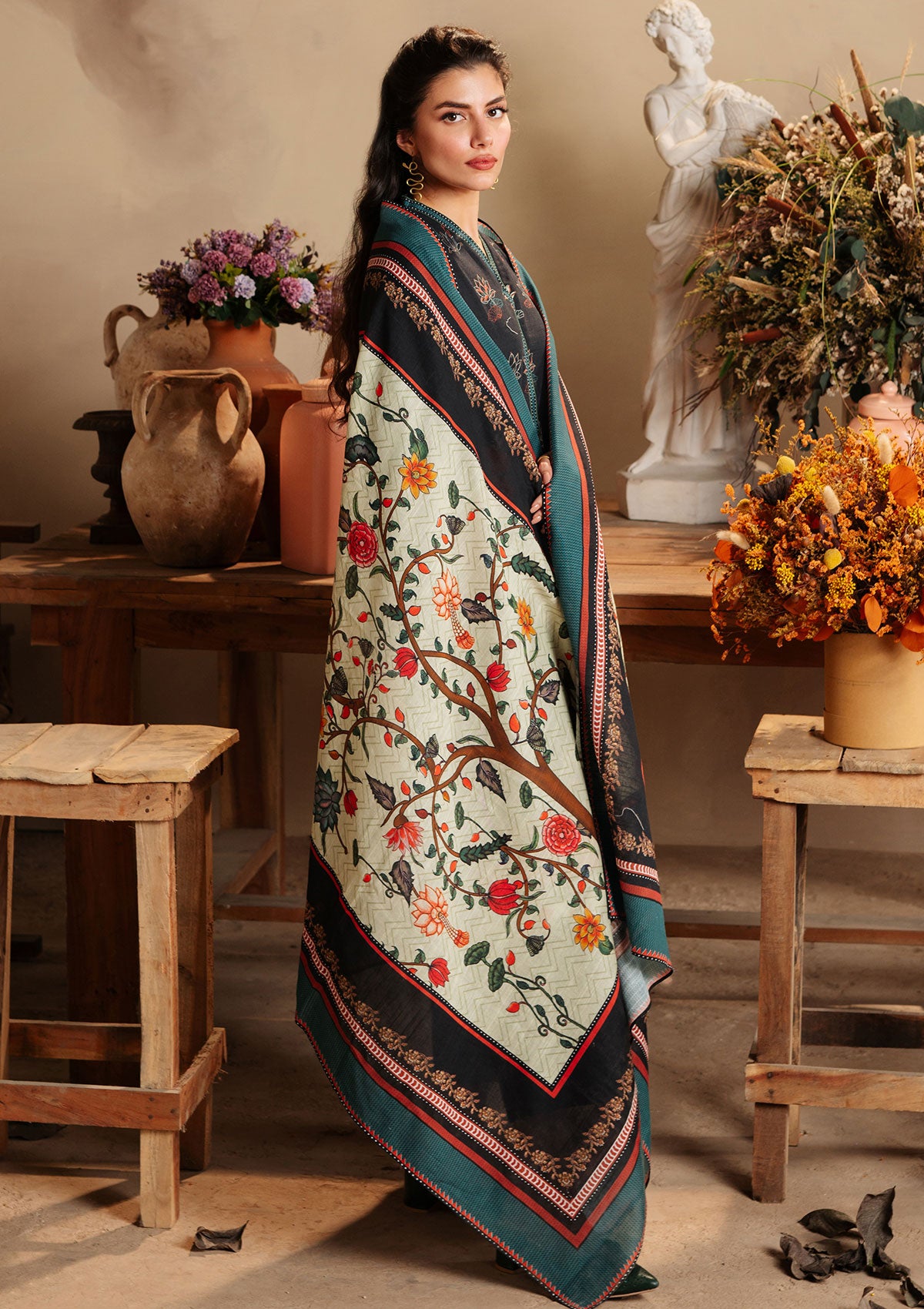 Winter Collection - Sahar - Printed Khaddar - D#05