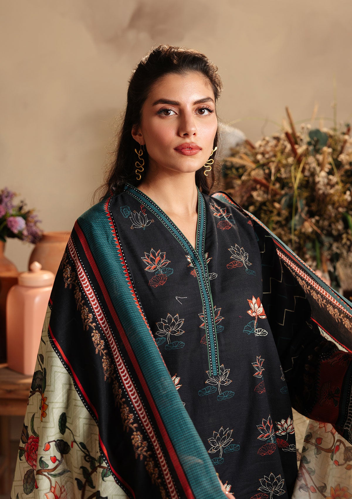 Winter Collection - Sahar - Printed Khaddar - D#05