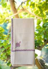 Pashmina Emboridered Shawl D - 05 - SKIN