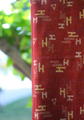 Pure Pashmina Kaani Jamawar Scarf D - 21 - D Rust