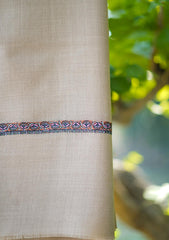 Pashmina Emboridered Shawl D - 05 - SKIN