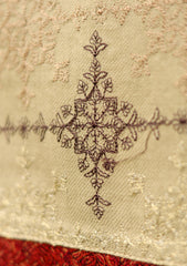 Embroidered Wool Shawl D - 67 - G Pista