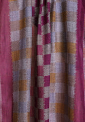 Pashmina Jamawar Scarf D#106 - Purple
