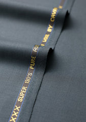 Cavani Four Season Wool Selvage Plain - Burnt Green
