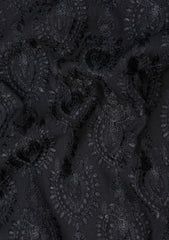 Elite Men China Boski Embroidered 6 Pound Selvage - Black