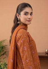 Winter - Rubaaiyat - Pashmina Embroidered 26 - D#04 - Rust