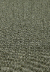 Tweed Selvage Self Texture Woollen Fabric - L Green
