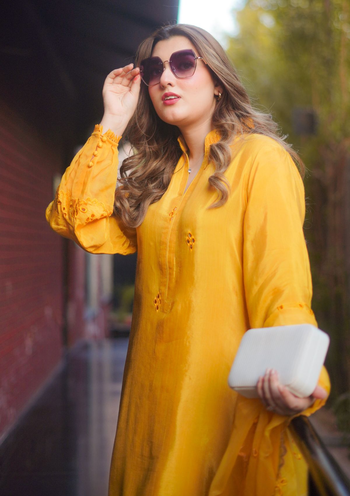 Pret Collection - Fozia Khalid - Silkspire - FKS#03 - MARIGOLD (MUSTARD)