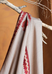 Pashmina Embroidered Border Shawl D#199 - Skin