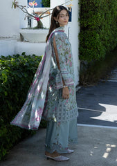 Lawn - Elaf Premium - Santorini Prints 26 - EPN#08A - EIRINI BLOOM