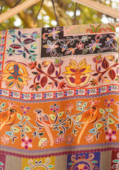 Pashmina Ari Work Shawl D - 96 - Multi