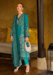 Lawn - Faiza Saqlain - Zinnia Luxury 25 - Calla