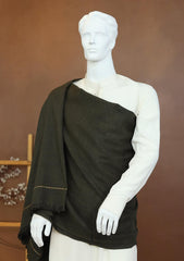 Men Shawls - Wool Shawls - D#39 - G Black