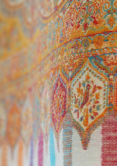 Pure Jamawar Kaani Shawl D - 2237 - Cream