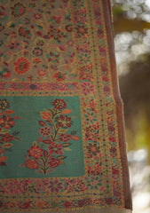 Pure Pashmina Kaani Jamawar Shawl D - 54 - Multi