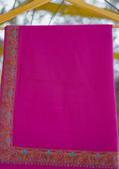 Pashmina Emboridered Shawl D - 64G - D Pink