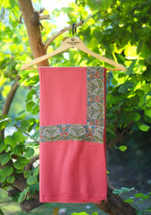 Pashmina Patch Work Shawl D - 19B - Carrot