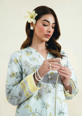 Lawn Collection - Seran - Daffodils - 2 Pc - D#10 - Cleo