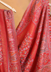 Pashmina Jamawar Shawl D#203 - Red