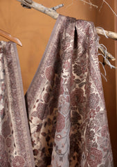 Pashmina Zari Jamawar Shawl D#27 - Brown