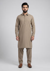 Elite Men Toyobo Wash & Wear Fabric - L Green