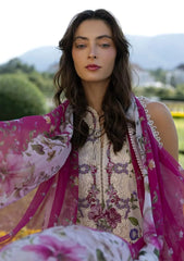 Lawn - Elaf Premium - Signature Embroidered Prints 26 - ESA#01A - DUCHESS