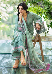 Lawn - Elaf Premium - Chikankari Prints 26 - ERC-4B - NAYAB