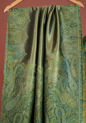 Pashmina Zari Jamawar Shawl D - 08 - Green