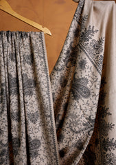 Pashmina Embroidered Jaaldar Shawl D#16 - Skin 1