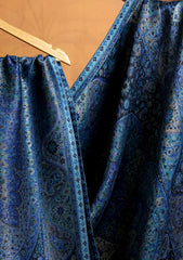 Pashmina Zari Jamawar Shawl D#213 - Blue