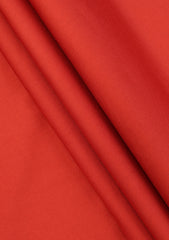 Elite Men Italy Albini Cotton Fabric - Brick
