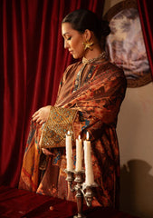 Winter Collection - Myeesha - Roohi Silk Edit 24 - D#12 - Safar