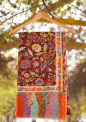 Pashmina Ari Work Shawl D - 96 - Multi