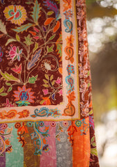 Pashmina Ari Work Shawl D - 96 - Multi