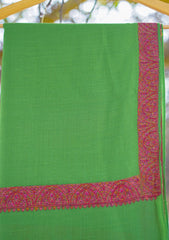 Pashmina Emboridered Shawl D - 64D - Parrot