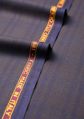 Cerruti Prestige Lanificio F,LLI Super 130's D#02 - Blue Brown