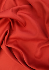 Elite Men Italy Albini Cotton Fabric - Brick