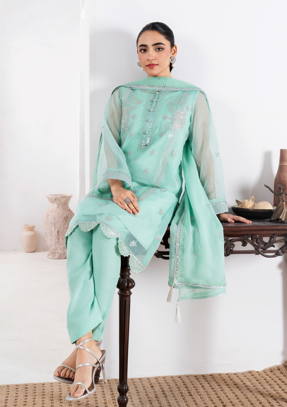 Pret Collection - Fozia Khalid - Rang Mahal Eid Festive - FRM25#01 - Zehri