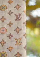 Pashmina Kaani Jamawar Shawl D - 75 - L Brown