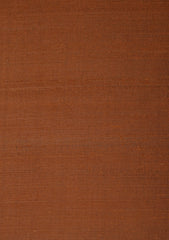 Elite Men Raw Silk Fabric  - D Rust