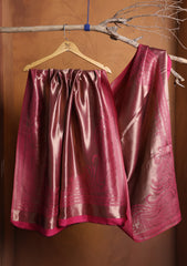 Silk Zari Jamawar Shawl D#03 - SH Pink