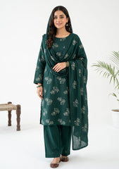Winter - Rubaaiyat - Pashmina Embroidered 26 - D#03 - Zink