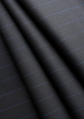 Drapers Vitale Pantheon Super 130's Wool Fabric - Navy