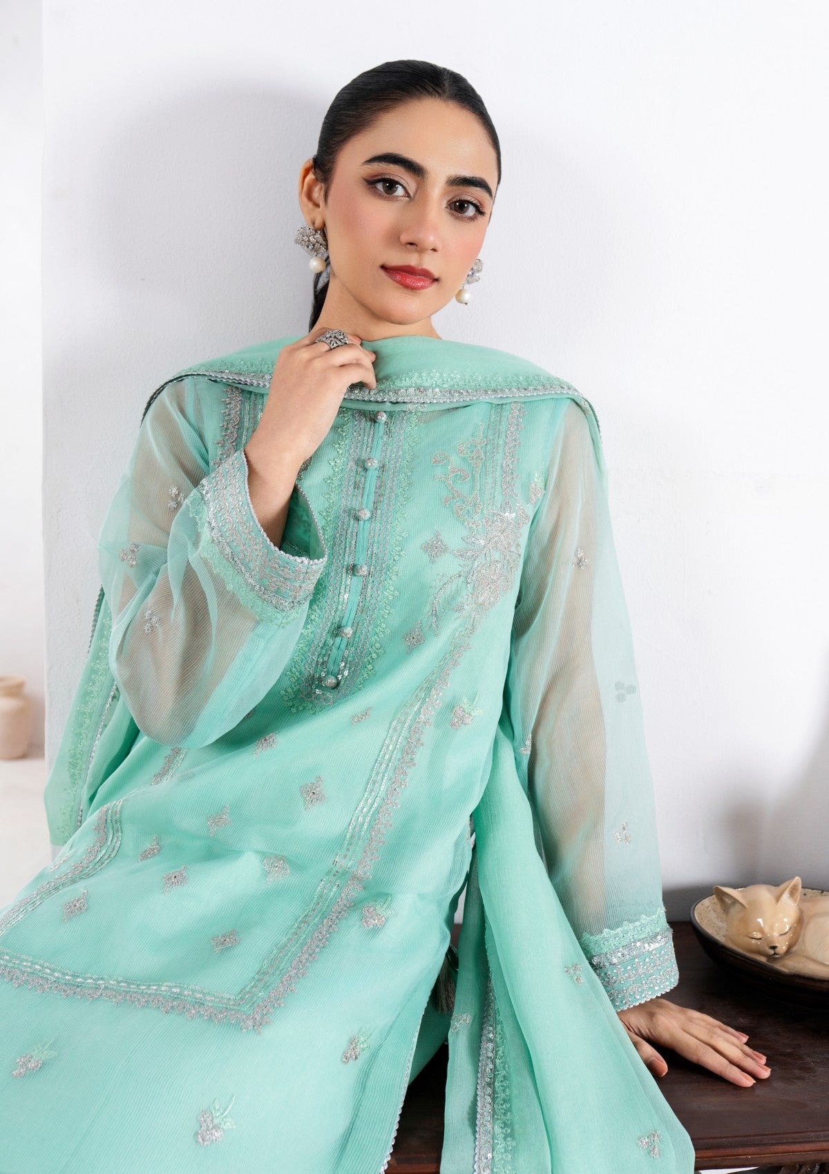 Pret Collection - Fozia Khalid - Rang Mahal Eid Festive - FRM25#01 - Zehri