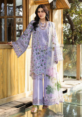 Lawn - Elaf Premium - Chikankari Prints 26 - ERC-6B - IRIS