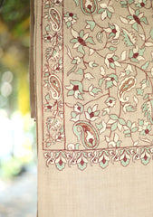 Pashmina Embroidered Shawl D - 191 - Skin